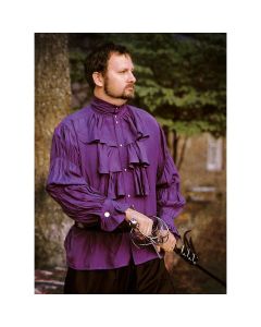Baroque Shirt - Violet