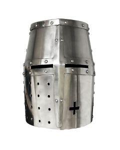 Crusader Helmet - 18 Gauge