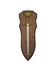 Miniature Sword on Display Plaque