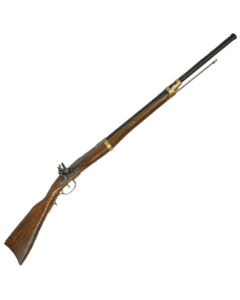 English Long Barreled Rifle - 18th Century 