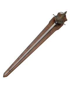 Spanish Cup Hilt Rapier with Display Plaque 