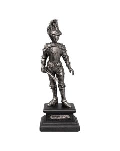 Miniature Pewter Knight with Mace