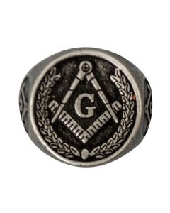 Masonic Ring - Pewter