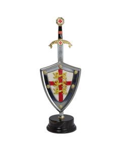 Richard the Lionheart Letter Opener and Shield Set 