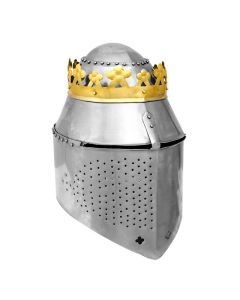 King’s Great Helm with Crown