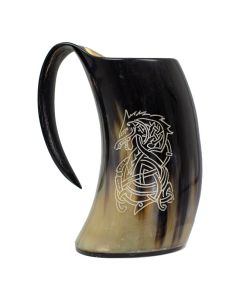 "Fenrir" Horn Tankard 