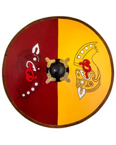  Viking Wooden Shield - Painted