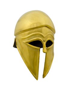 Greek Corinthian Helmet - Brass