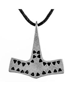 Viking Danish Hammered Hammer Pendant