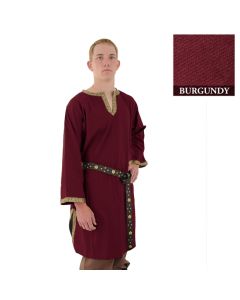 Viking Tunic Long Sleeve - Burgundy