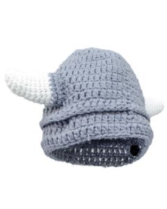 Knitted Viking Helmet Hat – Adult Size