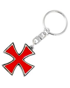 Knights Templar Pattee Key Ring