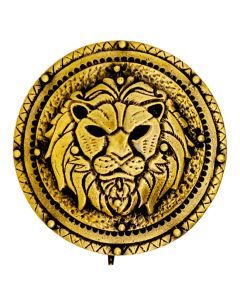 Order of the Lion Cloak Clasp - Antique Brass (Single)