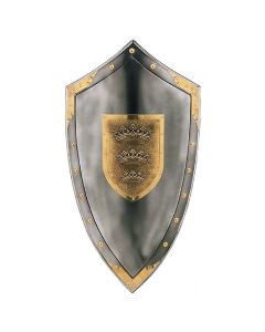 King Arthur Three Crowns Shield