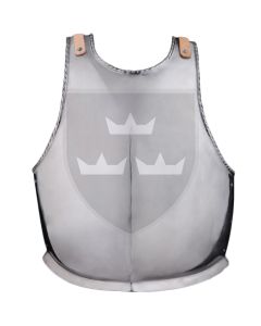 15th Century European Breastplate III - 16 gauge