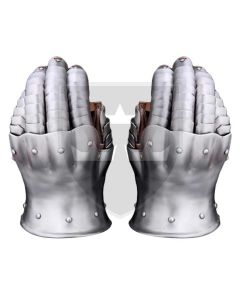 14th Century Gauntlets - 16 gauge