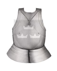 Milanese Infantry Breastplate - 16 gauge