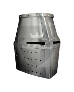 Crusader Great Helm - 16 gauge