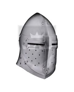 Sugar Loaf Helmet with Visor - 14 gauge