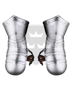 15th Century Mitten Gauntlets - 16 gauge