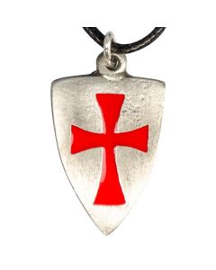 Knights Templar Shield Pendant