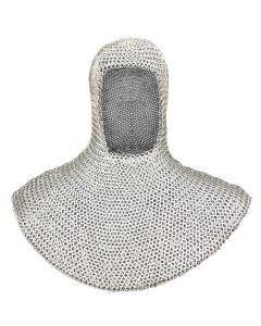 Chainmail Coif - Dome Riveted