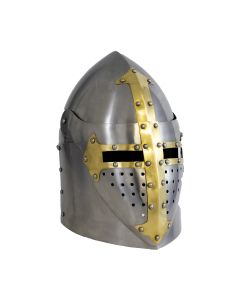 Sugar Loaf Helmet with Visor - 16 gauge