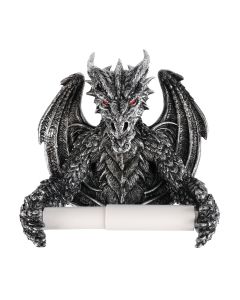 Obsidian Dragon Toilet Roll Holder