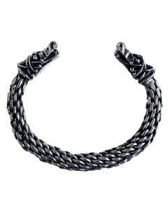Chunky Viking Wolf Bracelet