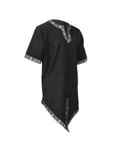 Hero Tunic Half Sleeves - Black