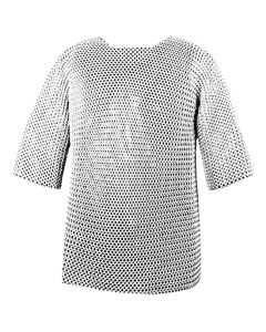 Chainmail Haubergeon - Butted - Zinc Plated - 64" Chest