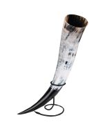 Odin’s Oversized Drinking Horn with Stand