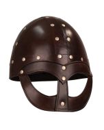 Leather Vendel Viking Helmet