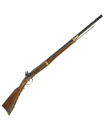 English Long Barreled Rifle - 18th Century 