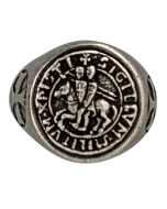 Templar Seal Ring - Pewter