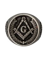 Masonic Ring - Pewter