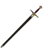 Excalibur Cadet Sword with Scabbard - Deluxe