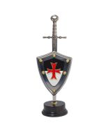 Templar Letter Opener and Shield Set