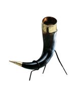 Viking Drinking Horn on Stand