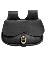 Medieval Leather Belt Pouch (Bag) - Large