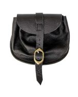 Medieval Leather Belt Pouch (Bag) - Small