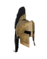 Greek Spartan Helmet With Plume