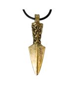 Bronze Manx Gungnir Pendant