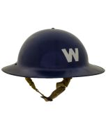 British WWII Air Raid Warden Helmet 