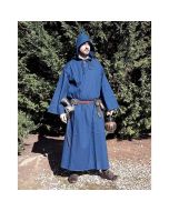 Medieval Hooded Cloak - Blue