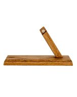 Slanted Magnetic Dagger Stand - Oak