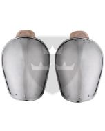 14-15th Century Shoulder Armour (Pauldrons) - 16 gauge