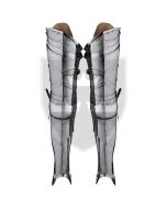 German Gothic Leg Armour - 18 gauge
