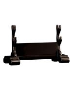 Double Sword Display Stand - Black Lacquer