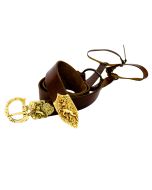 Order of the Stag Sword Belt - Antique Brass